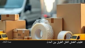 تغليف العفش للنقل الطويل