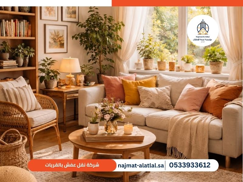 فريق نجمة الأطلال يُنفّذ خدمة شركة نقل عفش بالقريات في أحد أحياء المدينة